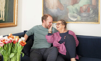 OPP- OG NEDTURER: Mor og sønn-forholdet har vært gjennom store prøvelser, men Mímir og mamma Marit er veldig glade i hverandre. Foto: Espen Solli/ Se og Hør OPP- OG NEDTURER: Mor og sønn-forholdet har vært gjennom store prøvelser, men Mímir og mamma Marit er veldig glade i hverandre. Foto: Espen Solli/ Se og Hør
